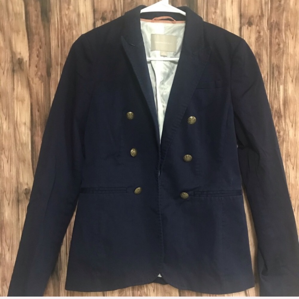 Banana republic navy business jacket